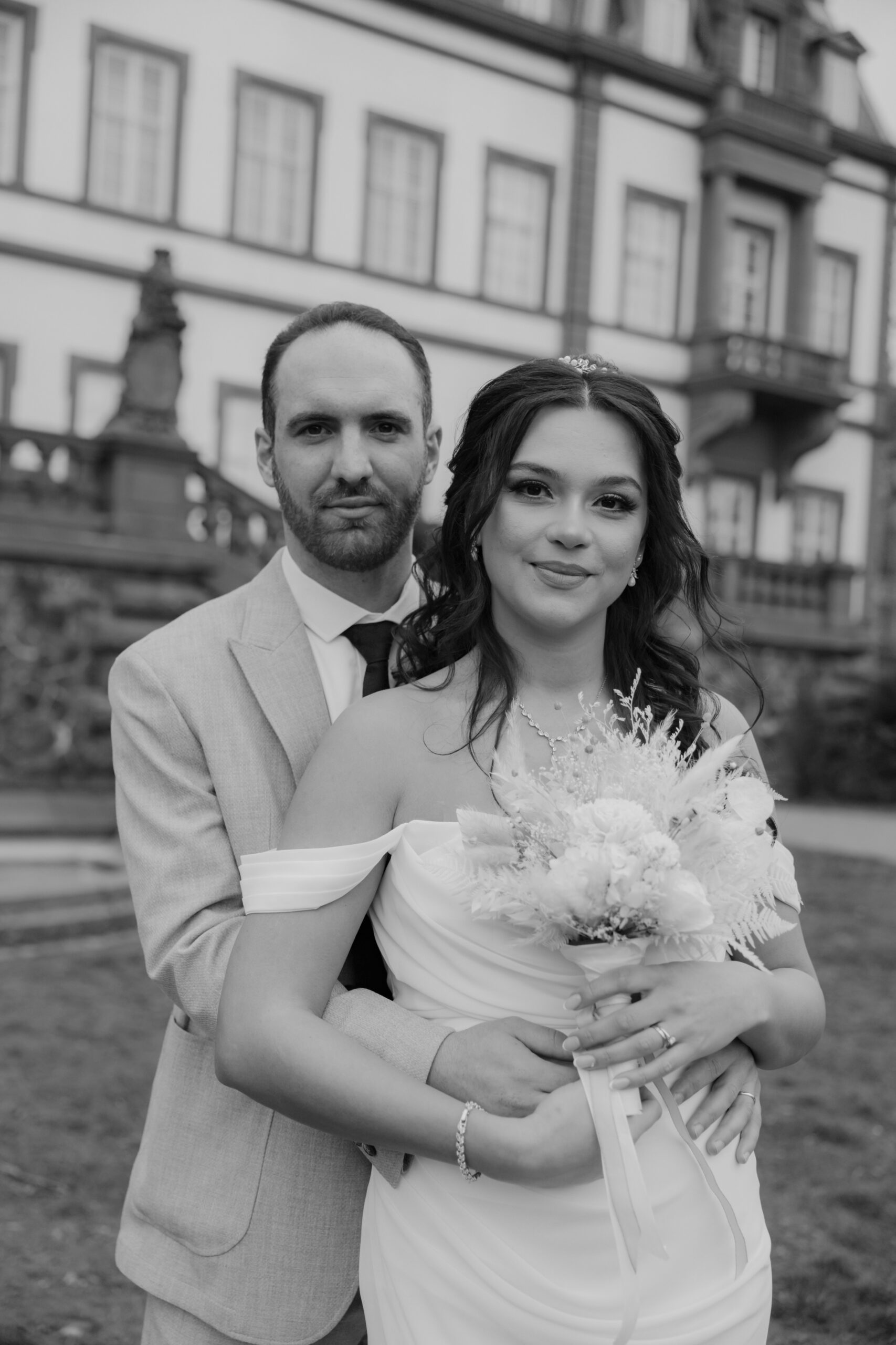 Hochzeit Schloss Philippsruhe Hanau Brautpaar