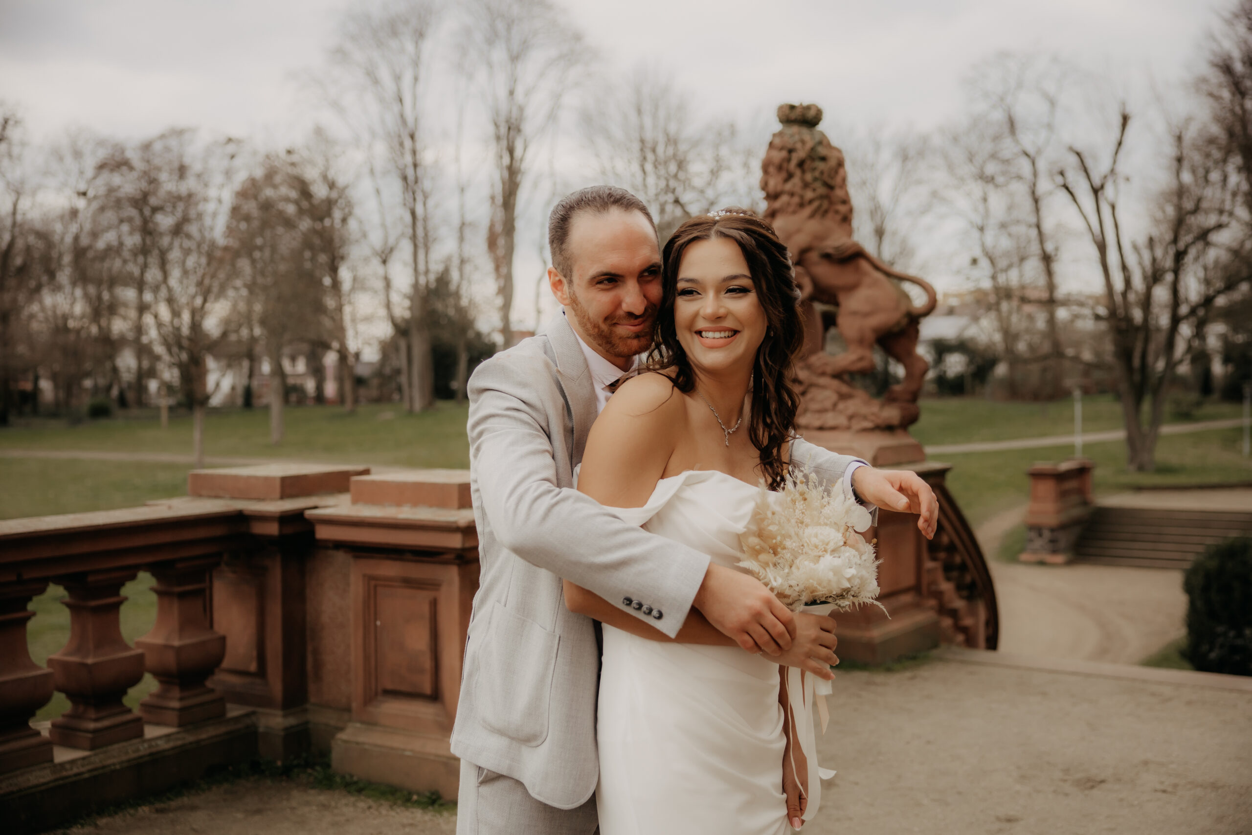 Hochzeit Schloss Philippsruhe Hanau Brautpaar