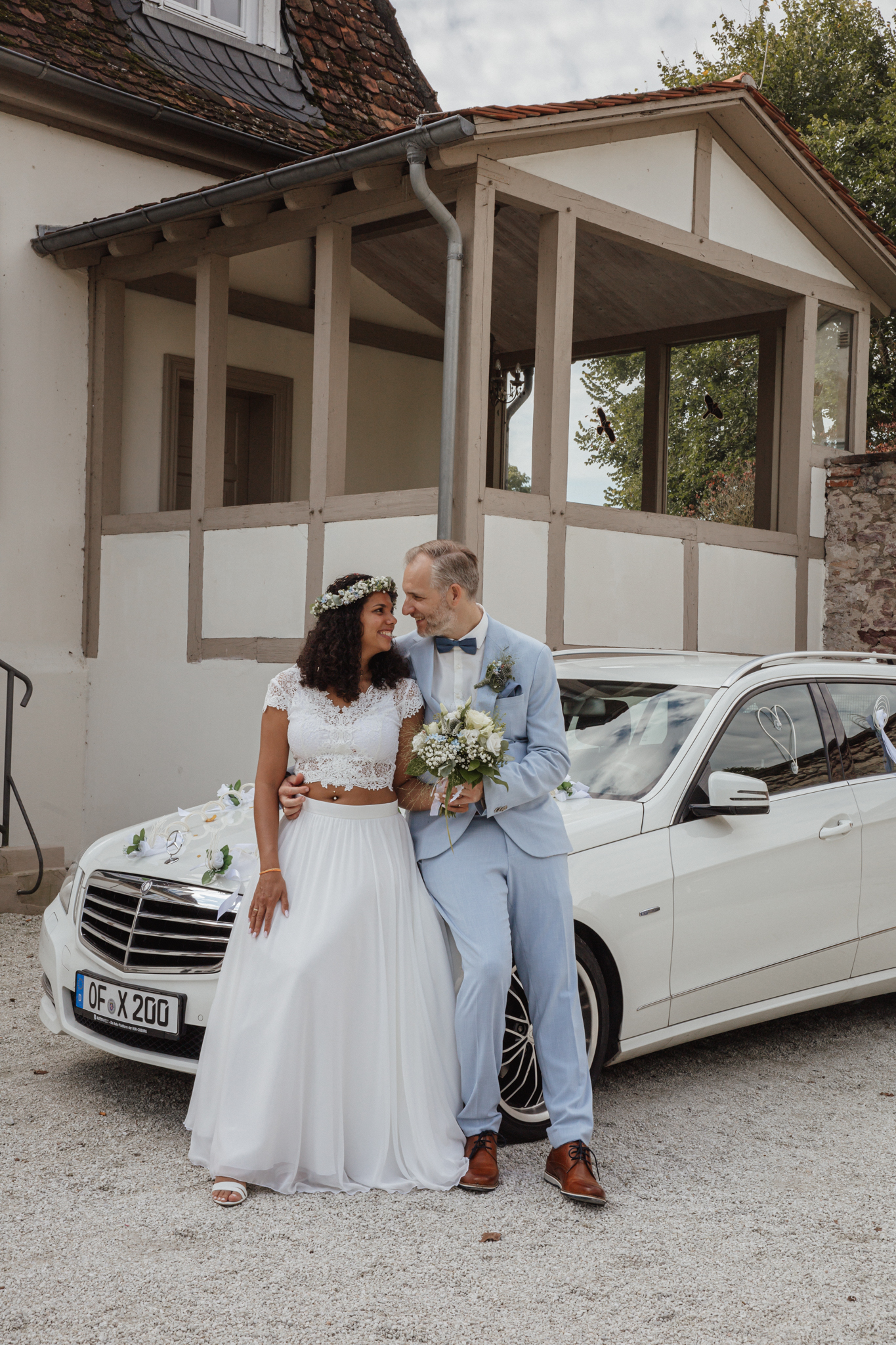 Hochzeit Jagdschloss Mönchbruch Brautpaar